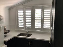 Residential Kitchen Window Shutters Perth